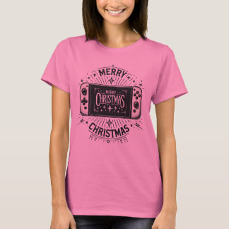 Frohe Weihnachts Video Game Liebhaber T-Shirt