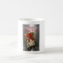 Frohe Weihnachts-Vintage Weihnachts-Bell Design Verwandlungstasse