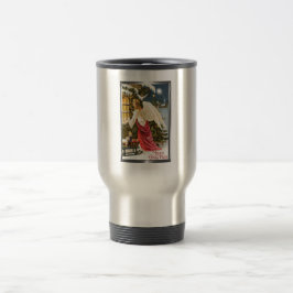 Frohe Weihnachts Weihnachts Weihnachtsangel Design Reisebecher