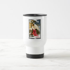 Frohe Weihnachts Weihnachts Weihnachtsangel Design Reisebecher