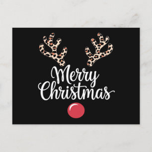 Frohe Weihnachts-Weihnachtsgeschenke für Reindeer Postkarte