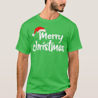 Frohe Weihnachts-Weihnachtsmannmütze 2 T-Shirt