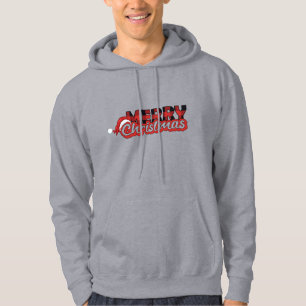 Frohe Weihnachts-Weihnachtsmannmützen Hoodie