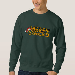 Frohe Weihnachts-Weihnachtsmannmützen Sweatshirt