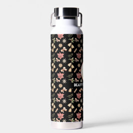 Frohe Weihnachts-Werbeaktion Schönheitssaloon Trinkflasche