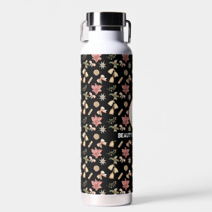 Frohe Weihnachts-Werbeaktion Schönheitssaloon Trinkflasche