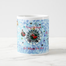 Frohe Weihnachts Wind Santa Claus Sock