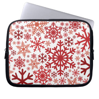 Frohe Weihnachts Winter Snowflake Muster Laptopschutzhülle