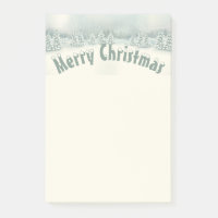 Frohe Weihnachts-Winterbäume