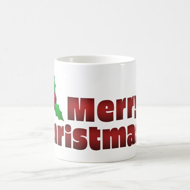 Frohe Weihnachts-Wohngestaltung Kaffeetasse (Mittel)