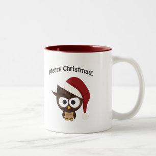 Frohe Weihnachts-Wut Zweifarbige Tasse