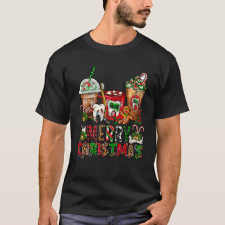Frohe Weihnachts-Zahnarzt Kaffee Cups Xmas Dental  T-Shirt