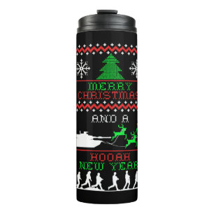 Frohe Weihnachtsarmee - Neues Jahr Thermosbecher