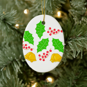 Frohe Weihnachtsballen Keramiken Adorno Keramik Or Ornament