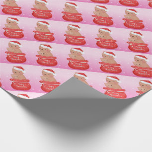 Frohe Weihnachtsbären Geschenkpapier