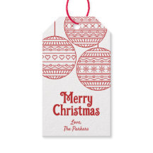 Frohe Weihnachtsbaubläschen mit roten Weihnachtsbä