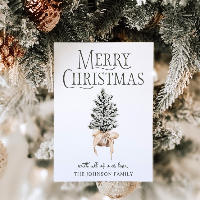 Frohe Weihnachtsbauernhof Feiertagskarte (Von Creator hochgeladen)