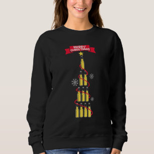 Frohe Weihnachtsbaum Bier Frohe Biermas Bier Trink Sweatshirt
