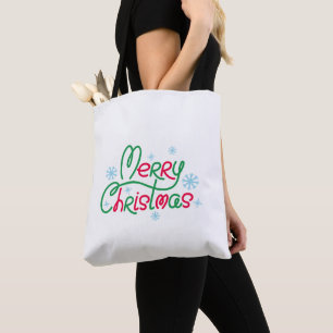 Frohe Weihnachtsbaum Feiertage Geschenkdesign Tasche