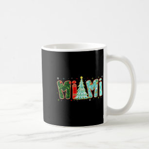 Frohe Weihnachtsbaum Kariert Mimi Ästhetik Mutter  Kaffeetasse