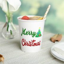 Frohe Weihnachtsbaum rote grüne Schrift