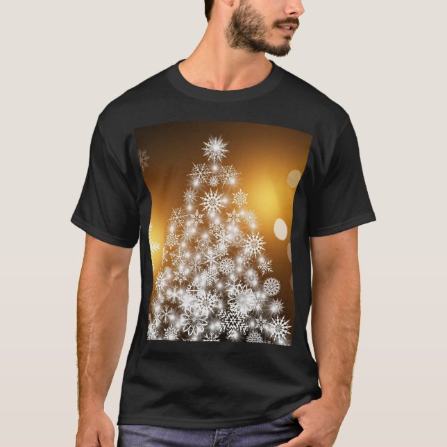 Frohe Weihnachtsbaum Spaß T - Shirt (Vorderseite)