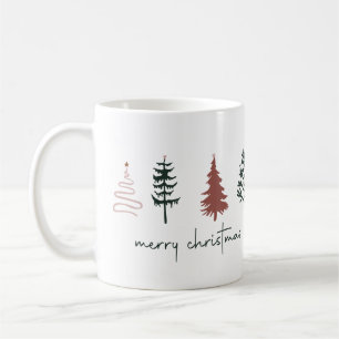 Frohe Weihnachtsbaum-Tasse Kaffeetasse