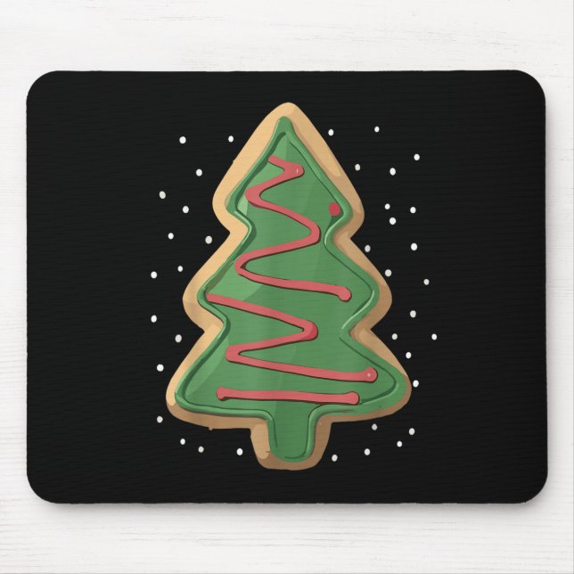 Frohe Weihnachtsbaum Weihnachten  Mousepad (Vorne)