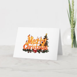 Frohe Weihnachtsbaume Einladung