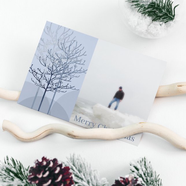 Frohe Weihnachtsbäume - individuell angepasst Feiertagskarte (Von Creator hochgeladen)