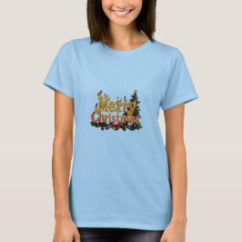 Frohe Weihnachtsbaume T-Shirt