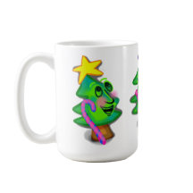 Frohe Weihnachtsbaumen-Tasse