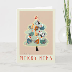 Frohe Weihnachtsbaumkarte Feiertagskarte