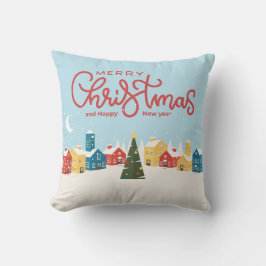 Frohe Weihnachtsbaumkissen | Feiertag Kissen
