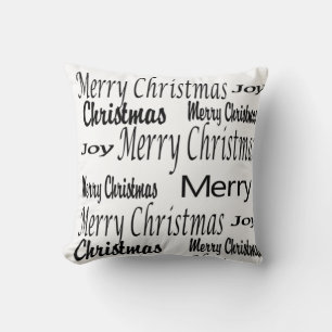 Frohe Weihnachtsbaumkissen Kissen