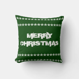 Frohe Weihnachtsbaumkissen Kissen