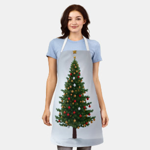 Frohe Weihnachtsbaumschuld Schürze
