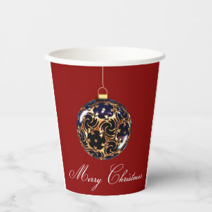 Frohe Weihnachtsbecher Pappbecher