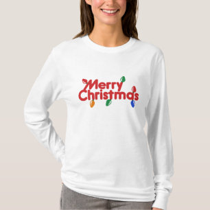 Frohe Weihnachtsbeleuchtung T-Shirt