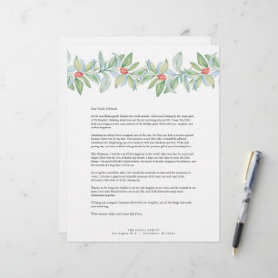 Frohe Weihnachtsbriefe Briefbogen
