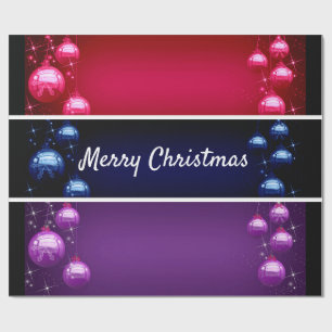 Frohe Weihnachtsbrillen Wrapping Paper Geschenkpapier