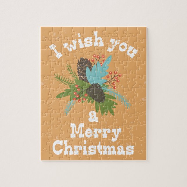 Frohe Weihnachtsdekoration (Vertikal)