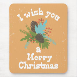 Frohe Weihnachtsdekoration Mousepad