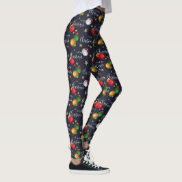 Frohe Weihnachtsdekorationen | Urlaub Leggings