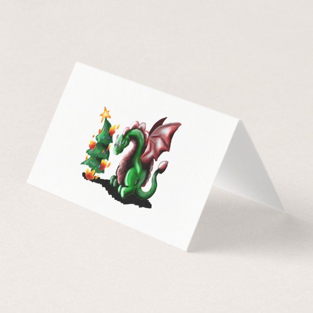 Frohe Weihnachtsdrache (Vorderseite)
