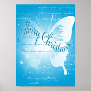 Frohe Weihnachtsdrucke Poster