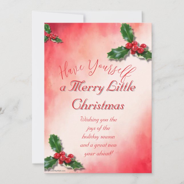 Frohe Weihnachtseinladung Einladung (Vorderseite)