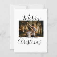 Frohe Weihnachtsfamilie Foto modern und elegant ru