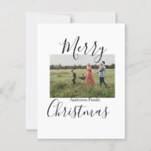 Frohe Weihnachtsfamilie Foto modern und elegant ru