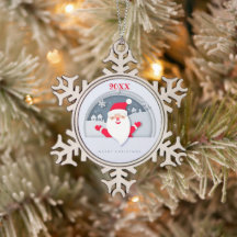 Frohe Weihnachtsfamilie und erste